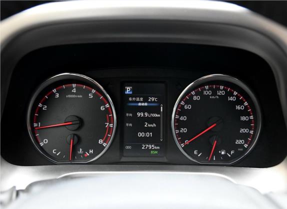RAV4荣放 2016款 2.5L 自动四驱尊贵版 中控类   仪表盘