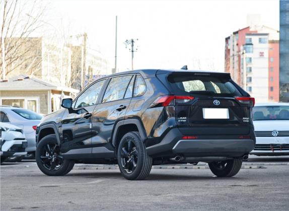 RAV4荣放 2020款 双擎  2.5L E-CVT四驱精英版 外观   斜后