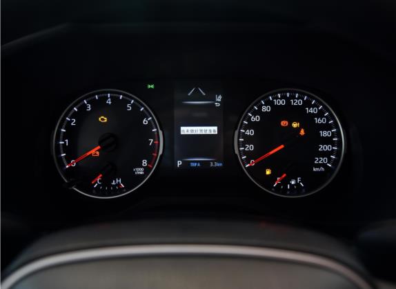 RAV4荣放 2021款 2.0L CVT两驱都市版 中控类   仪表盘