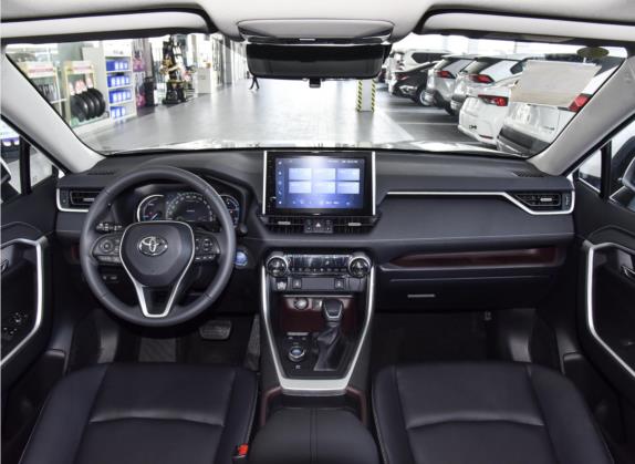 RAV4荣放 2021款 双擎 2.5L E-CVT四驱旗舰版 中控类   中控全图