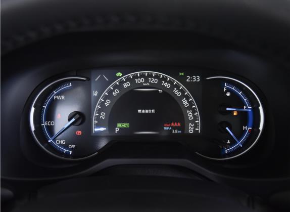 RAV4荣放 2021款 双擎 2.5L E-CVT四驱旗舰版 中控类   仪表盘