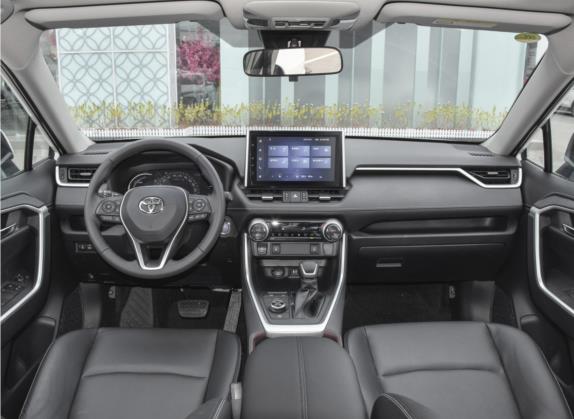 RAV4荣放 2021款 改款 双擎 2.5L E-CVT四驱精英PLUS版 中控类   中控全图