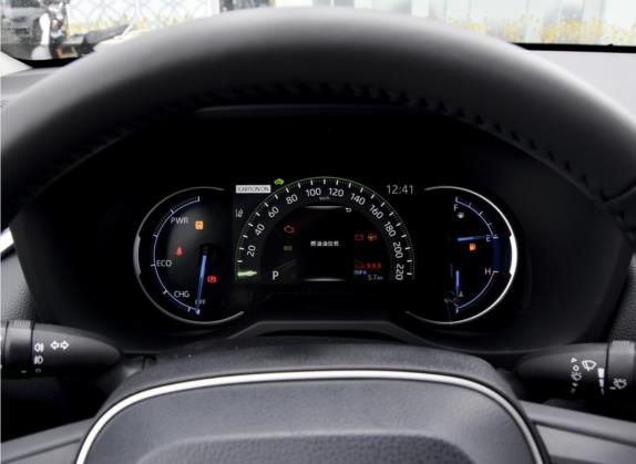 RAV4荣放 2021款 改款 双擎 2.5L E-CVT四驱精英PLUS版 中控类   仪表盘