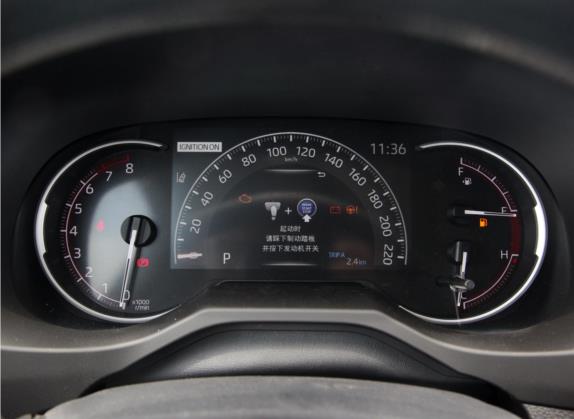 RAV4荣放 2022款 2.0L CVT两驱风尚版 中控类   仪表盘