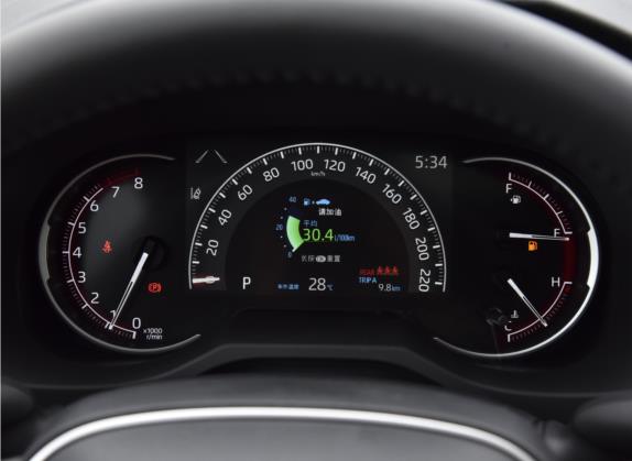 RAV4荣放 2022款 2.0L CVT四驱风尚Plus版 中控类   仪表盘