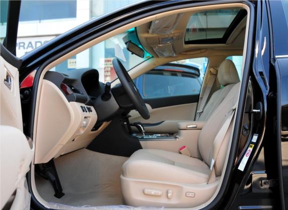 皇冠 2011款 2.5L Royal 真皮天窗特别版 车厢座椅   前排空间