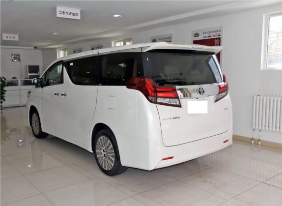 埃尔法 2015款 3.5L 豪华版 外观   斜后