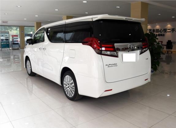 埃尔法 2015款 3.5L 尊贵版 外观   斜后