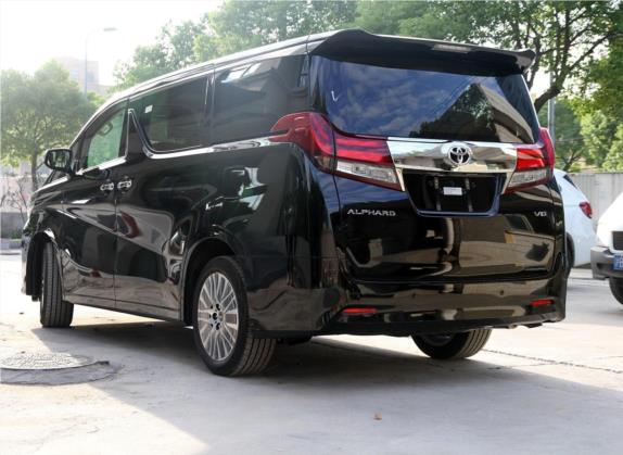 埃尔法 2018款 3.5L 豪华版 外观   斜后