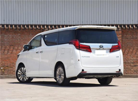 埃尔法 2018款 改款 3.5L 豪华版 外观   斜后