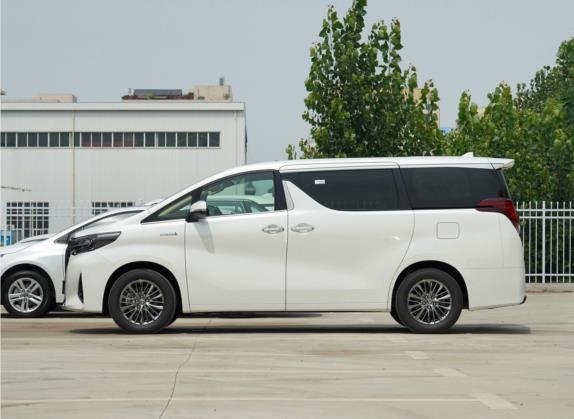 埃尔法 2021款 双擎 2.5L 豪华版 外观   正侧