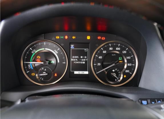 埃尔法 2021款 双擎 2.5L 豪华版 中控类   仪表盘