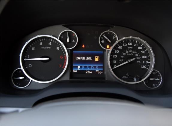 坦途 2014款 5.7L TRD Pro 中控类   仪表盘