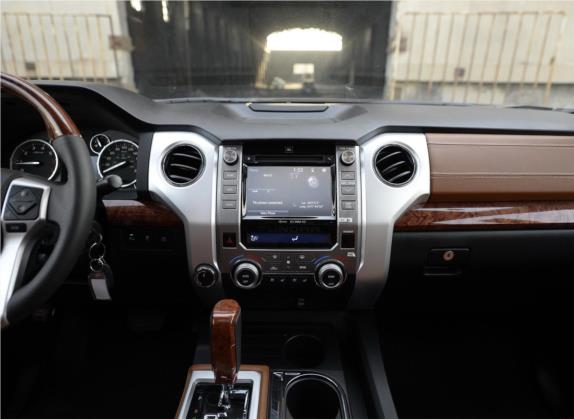 坦途 2014款 5.7L 1794 Edition 中控类   中控台