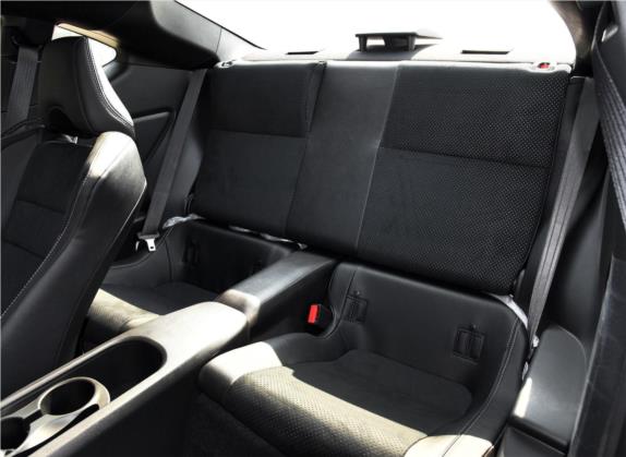 丰田86 2017款 2.0L 手动豪华型 车厢座椅   后排空间