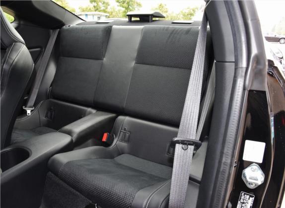 丰田86 2019款 2.0L 手动豪华版 车厢座椅   后排空间
