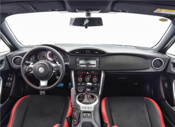 丰田86 2019款 2.0L 自动豪华版 中控类   中控全图