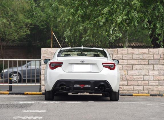 丰田86 2019款 2.0L 自动豪华版 外观   正后