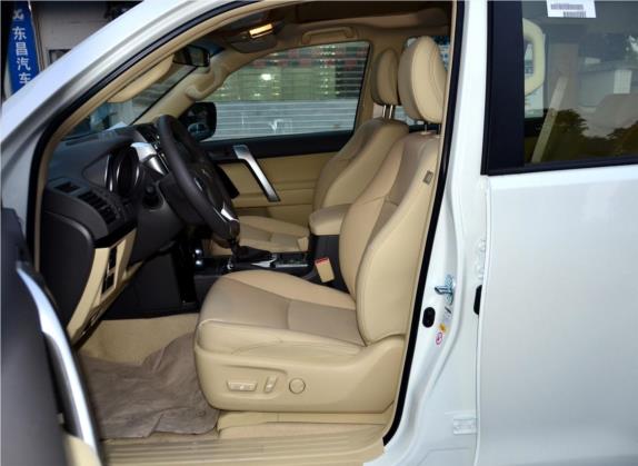 普拉多(进口) 2014款 2.7L 自动标准版 车厢座椅   前排空间