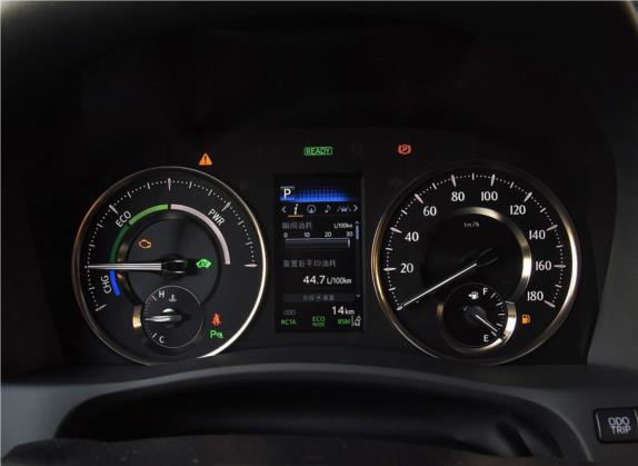 威尔法 2019款 双擎 2.5L HV豪华版 中控类   仪表盘