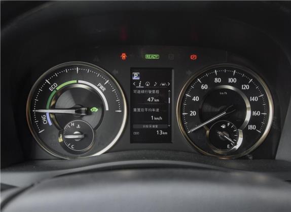 威尔法 2020款 双擎 2.5L HV尊贵版 中控类   仪表盘