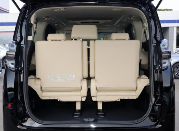 威尔法 2020款 双擎 2.5L 黑金限量版 车厢座椅   后备厢