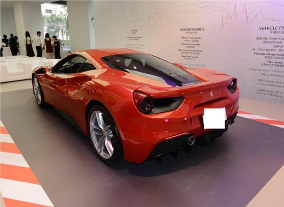 法拉利488 2015款 488 GTB 外观   斜后