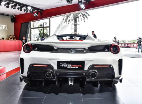 法拉利488 2019款 488 Pista Spider 外观   正后