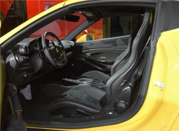 法拉利F8 2020款 Spider 3.9T V8 车厢座椅   前排空间