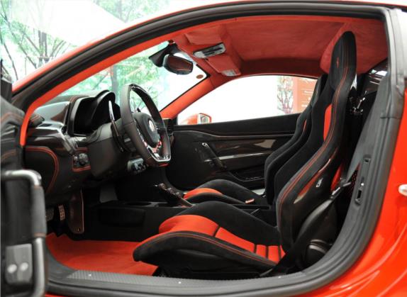 法拉利458 2014款 4.5L Speciale 车厢座椅   前排空间