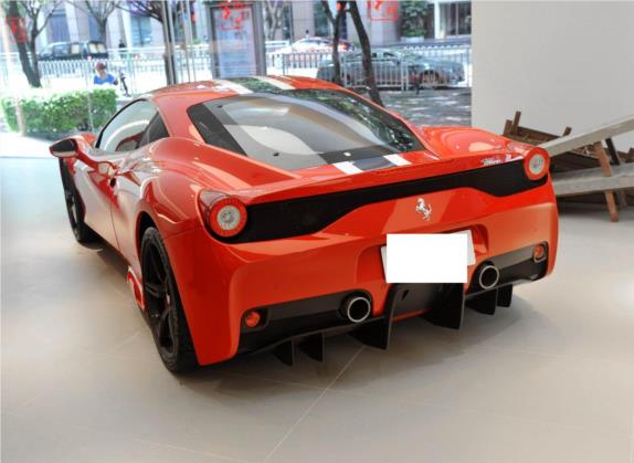 法拉利458 2014款 4.5L Speciale 外观   斜后