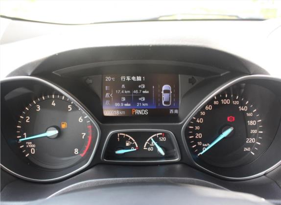 翼虎 2017款 EcoBoost 180 四驱尊翼型 中控类   仪表盘