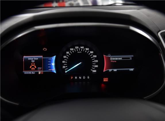 锐界 2015款 2.0T GTDi 两驱豪锐型 中控类   仪表盘