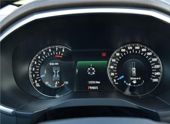 锐界 2016款 EcoBoost 330 V6四驱旗舰型 7座 中控类   仪表盘