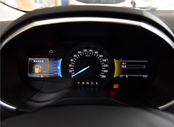锐界 2016款 EcoBoost 245 两驱豪锐型 7座 中控类   仪表盘