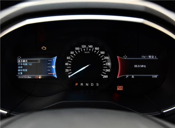 锐界 2018款 EcoBoost 245 两驱运动型 7座 中控类   仪表盘
