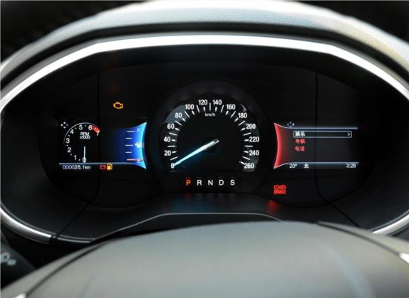 锐界 2018款 EcoBoost 330 V6四驱运动型 7座 中控类   仪表盘