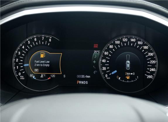 锐界 2018款 EcoBoost 330 V6四驱旗舰型 7座 中控类   仪表盘
