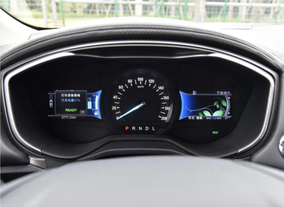 蒙迪欧新能源 2018款 2.0 PHEV 智尊旗舰型 中控类   仪表盘