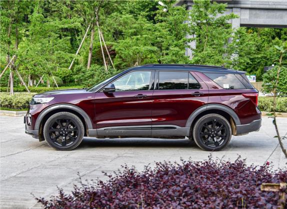 探险者 2020款 EcoBoost 285 四驱运动版ST-LINE 6座 外观   正侧