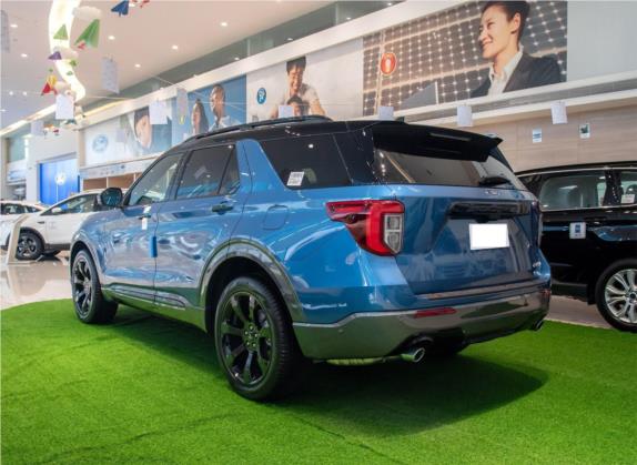 探险者 2020款 EcoBoost 285 四驱运动版ST-LINE 7座 外观   斜后