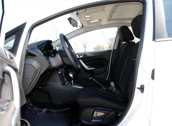 嘉年华 2013款 两厢 1.5L 自动品尚型 车厢座椅   前排空间
