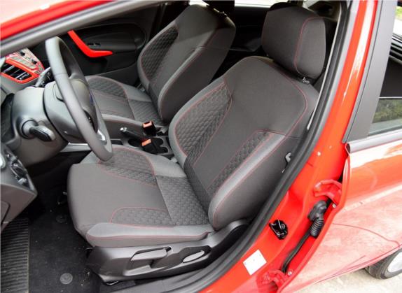 嘉年华 2013款 两厢 1.5L 自动运动型 车厢座椅   前排空间