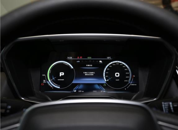 领界EV 2020款 静领型 中控类   仪表盘