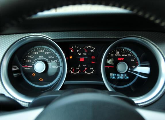 Mustang 2012款 GT500 手动豪华型 中控类   仪表盘