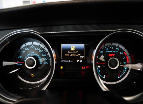 Mustang 2013款 GT500 中控类   仪表盘