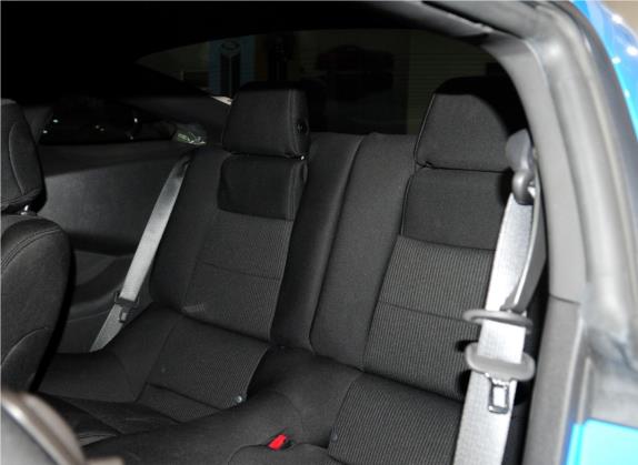 Mustang 2013款 5.0L GT自动标准型 车厢座椅   后排空间