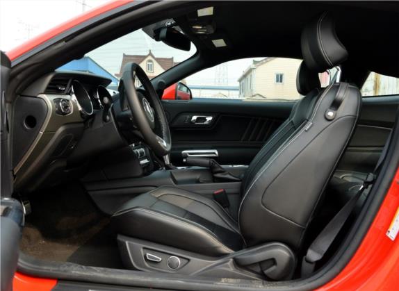 Mustang 2015款 2.3T 50周年纪念版 车厢座椅   前排空间