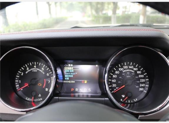 Mustang 2017款 5.0L GT 运动版 中控类   仪表盘