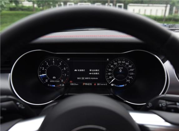 Mustang 2018款 5.0L V8 GT 中控类   仪表盘